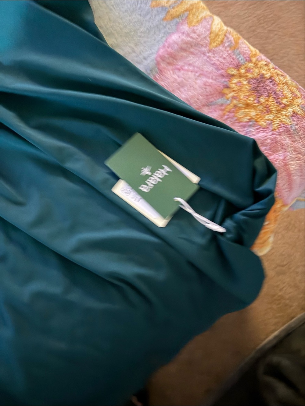 HALARA Deep Teal Tee Top - Picture 2 of 3